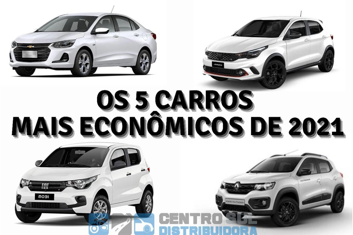 Carros mais econômicos de 2021