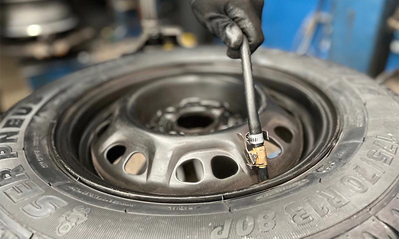 Calibragem com Nitrogênio